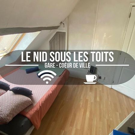 Le Nid Sous Les Toits - Fibre Wi Fi - Coeur De Ville Historique - Gare Τρουά Εξωτερικό φωτογραφία